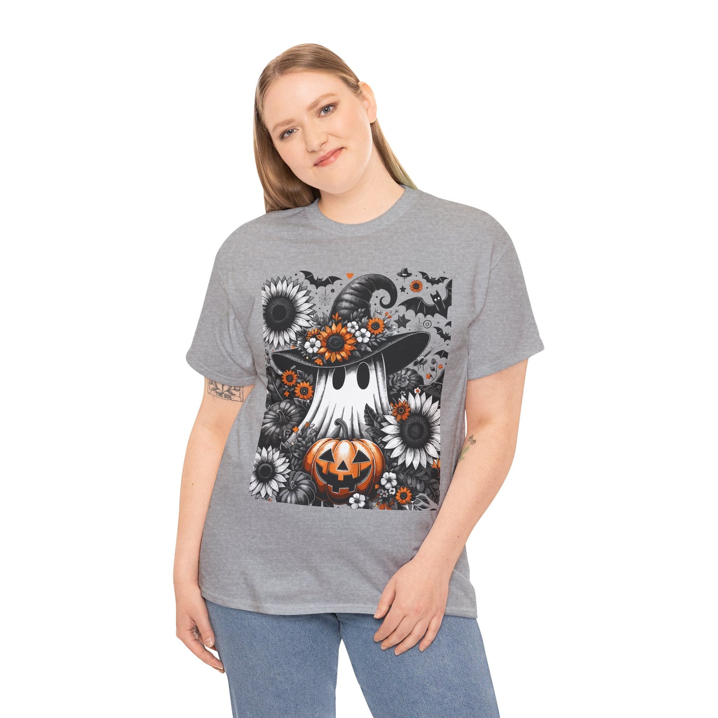 "SPOOKY" Unisex Heavy Cotton Tee