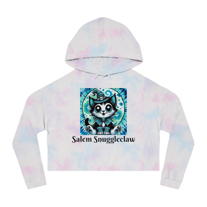 "Salem Snuggleclaw" Cropped Hooded Sweatshirt