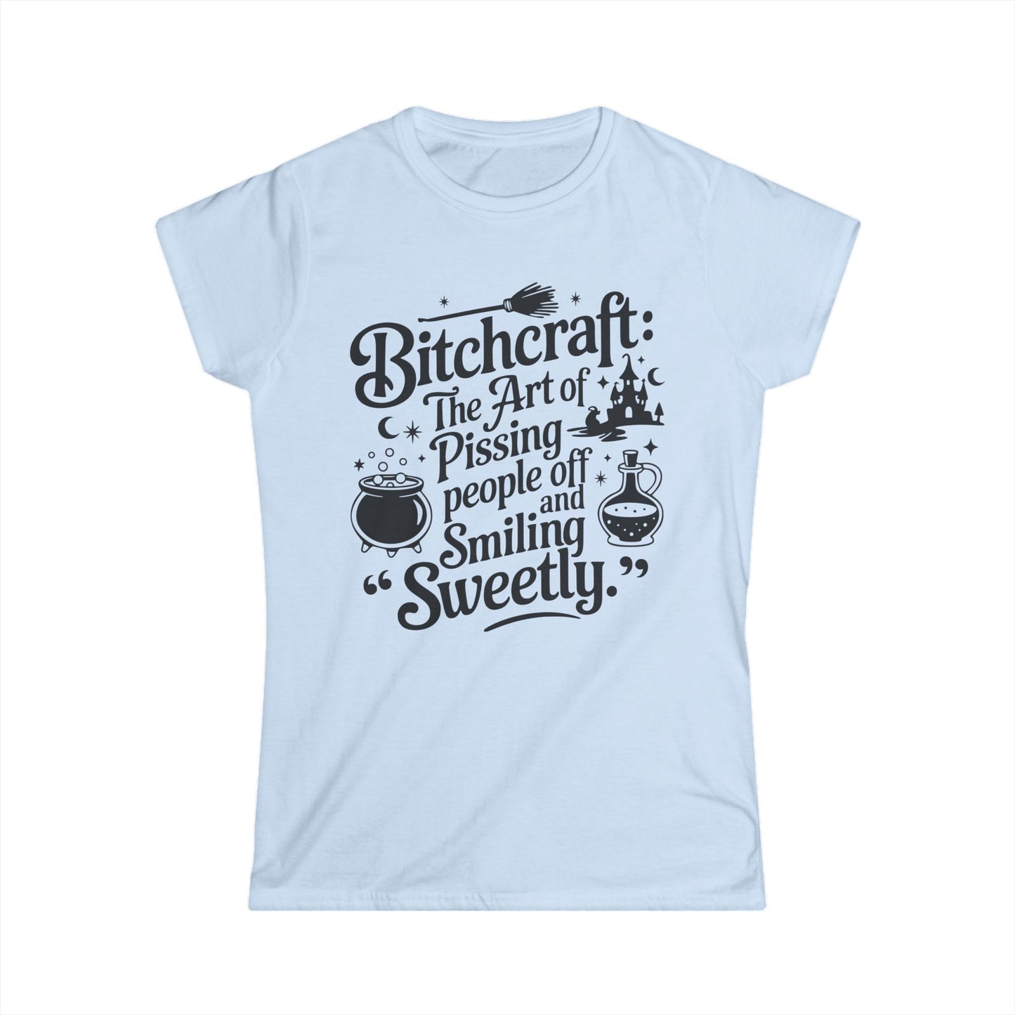 "BITCHCRAFT" Women's Softstyle Tee