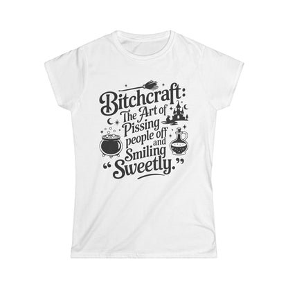 "BITCHCRAFT" Women's Softstyle Tee