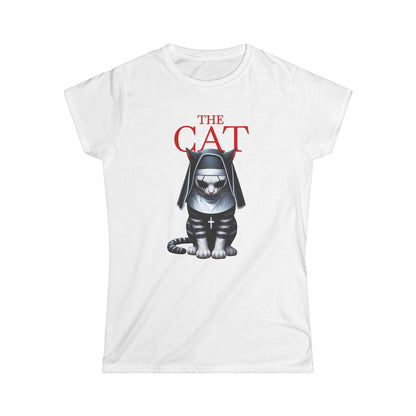 "THE CAT" Women's soft style tee