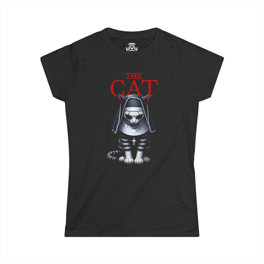 "THE CAT" Women's soft style tee