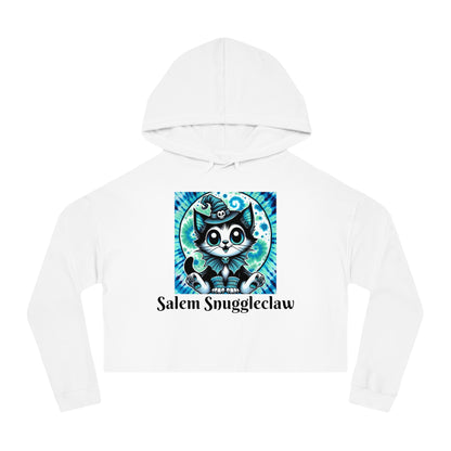 "Salem Snuggleclaw" Cropped Hooded Sweatshirt